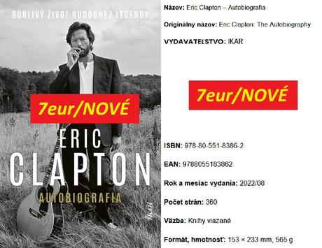 Kniha eric clapton-autobiografia, 