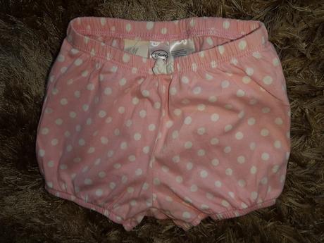 Detské bodkované kraťasy / šortky h&m, h&m,74