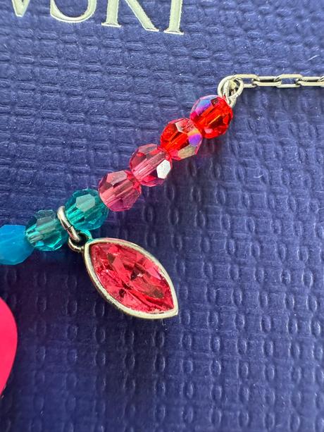 Swarovski - náhrdelník s príveskami, swarovski