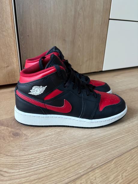 Botasky air jordan 1 mid - 37,5, air jordan,37