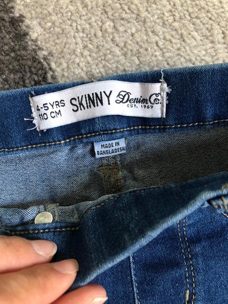 Skinny rifle 4-5r, denim co,110