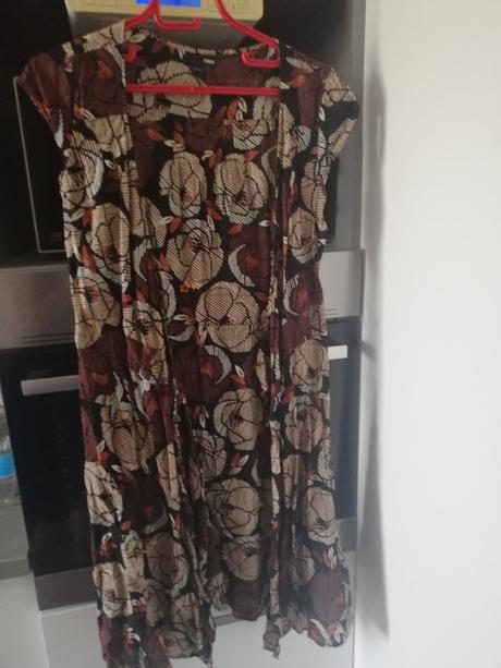 Zavinovacie šaty s viazanim, h&m,38