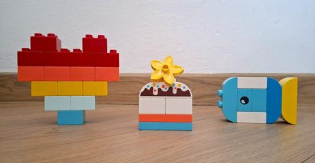 Stavebnica lego duplo - heart box (80 dielikov),