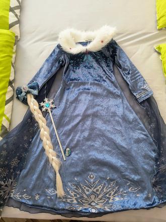 Karnevalové šaty elza,