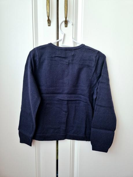 Dievčenský svetrík z bavlneného úpletu, h&m,110