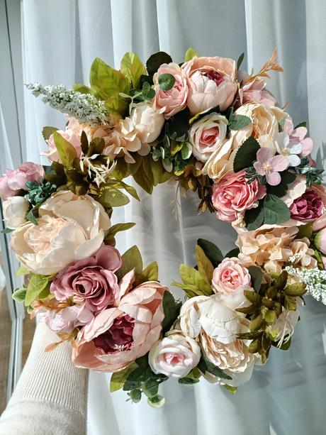 Umelý veniec priemer 40 cm, 