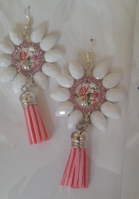 Handmade náušnice so strapcami, 
