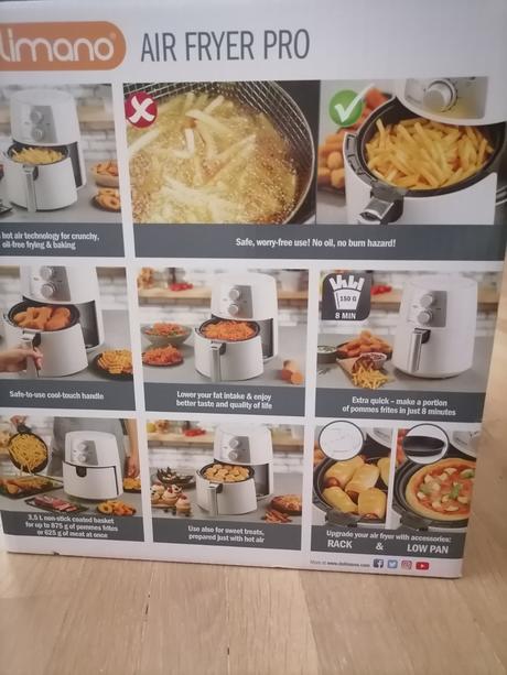 Teplovzdušná fritéza, 