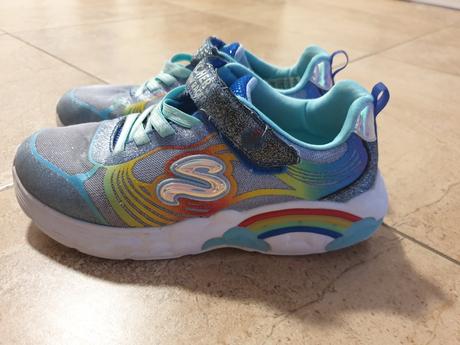 Svietiace tenisky skechers 34, skechers,34