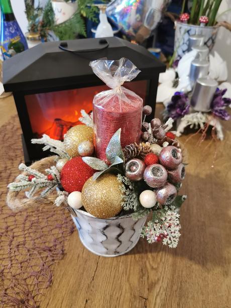 Vianočný svietnik,