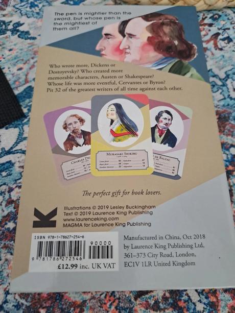 The writers game classic authors, 