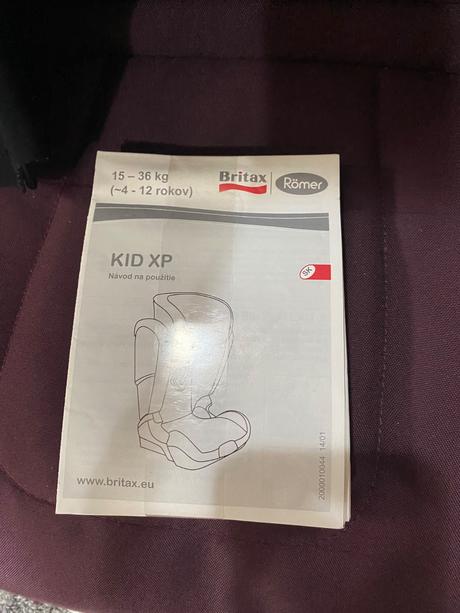 Autosedačka britax kid xp 15-36kg, britax