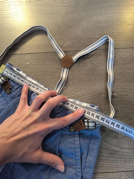 Sviatočné nohavice na traky, reserved,98