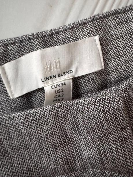 H&m - ľanový komplet, 34