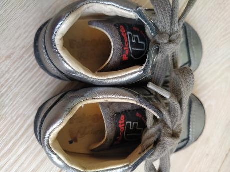 Celokožené topánky, naturino,22