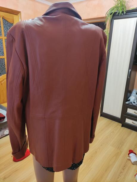 Kožená bunda -sako 48-50, xxxl