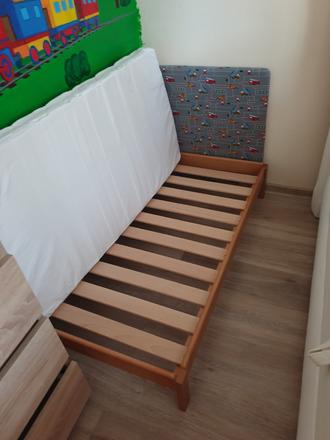 Predam detsku postel 120x60, šírka (cm): 60,dĺžka (cm): 120