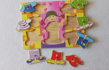 Drevené puzzle,