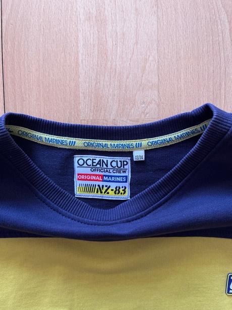 Bavlnena elegantna mikina / pulovrik, original marines,164