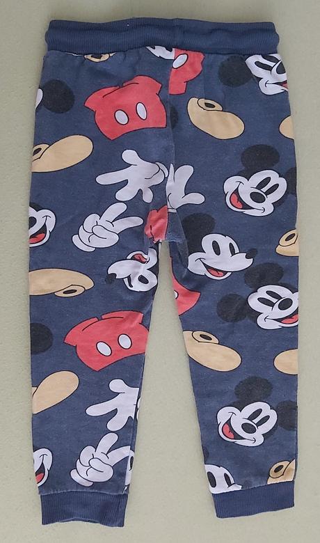 Teplejšie tepláky mickey mouse 98, disney,98
