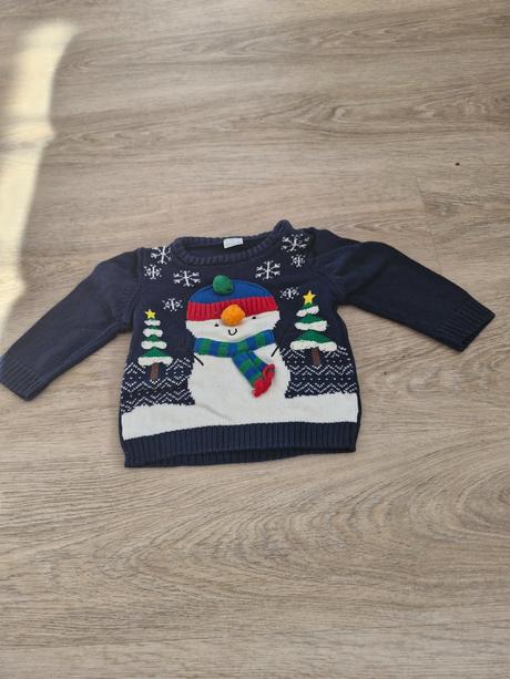 Vianočný sveter, f&f,80