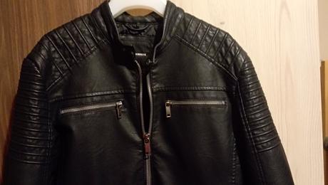 Pánska koženkova bunda, clockhouse,xs