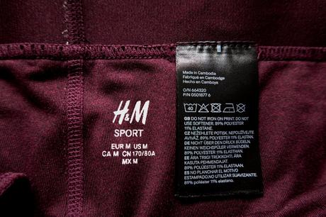 Legíny h&m sport, h&m,m