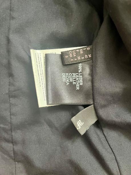 Kozena bunda, prava koza, xs