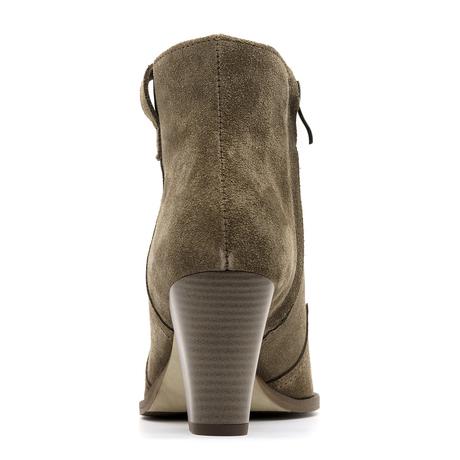 Nové kávové velúrové kotníkove čižmy nescior 36, 36