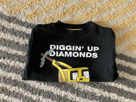 Zateplená mikinka minecraft, reserved,116