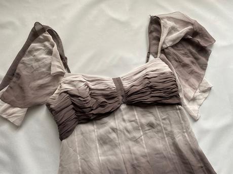 Karen millen - šifónové šaty, l