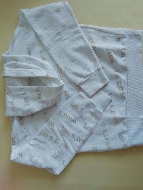 Darujem - dievčenská biela mikina., h&m,152