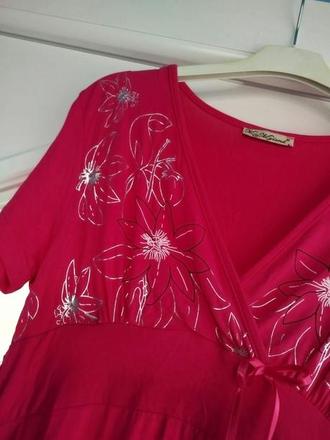 Ružová tunika s/m, s