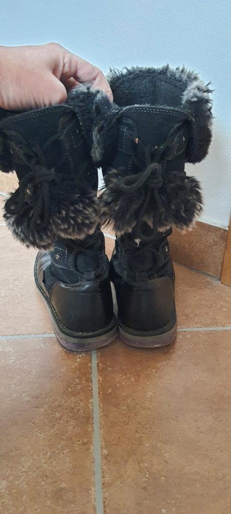 Čižmy kožené, baťa,36