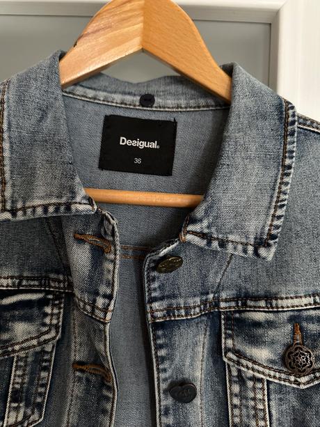 Riflová bunda desigual, desigual,s