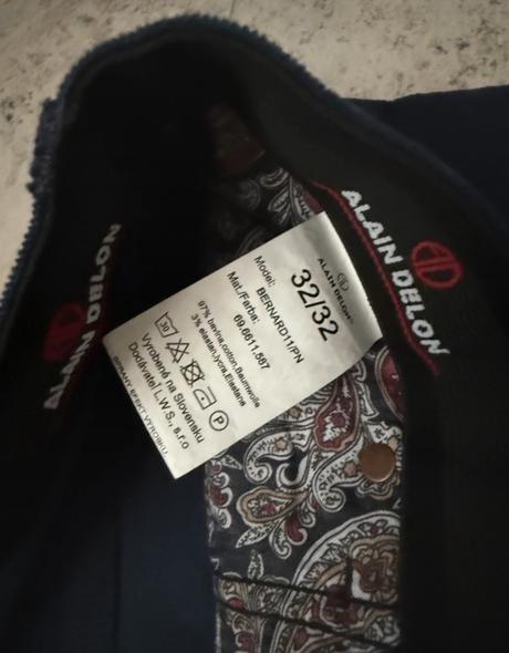 Pánske nohavice, 32