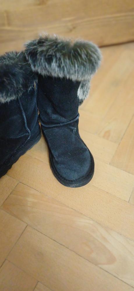 Zateplené čižmy- nasúvacie, 33