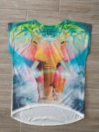 Tričko s farebnou potlačou, m