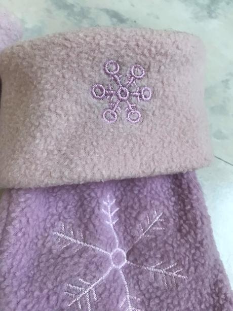 Flisové teplé rukavice, l