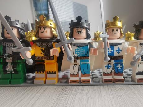 Postavičky  - rytieri a králi, 