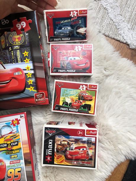 Puzzle mcqueen cars, 