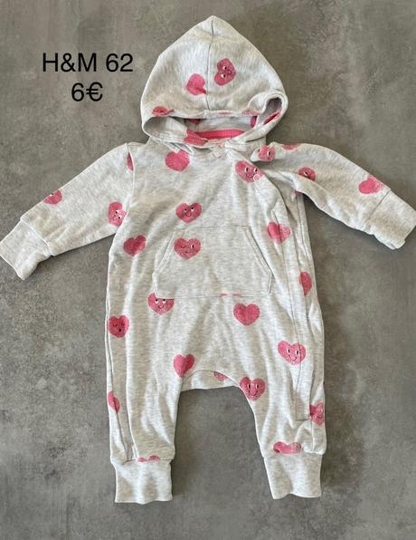 Overal na zips, h&m,62