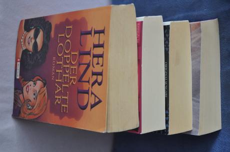 4 x roman od hera lind v nemcine, 