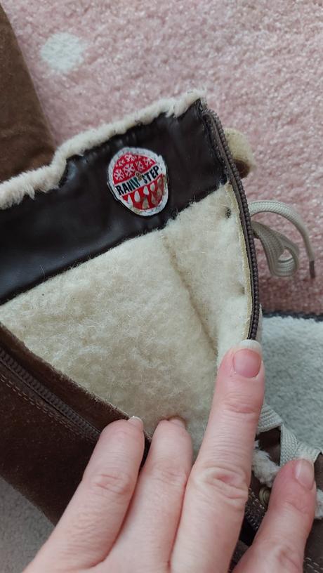 Kožené teple čižmy, naturino,28