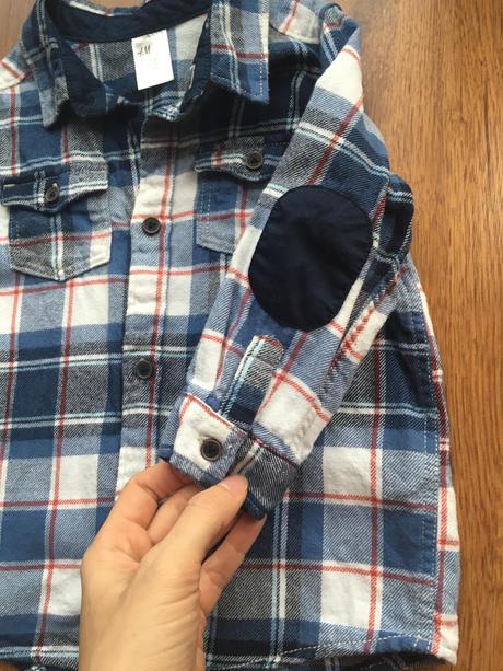 Flanelova košela, h&m,80