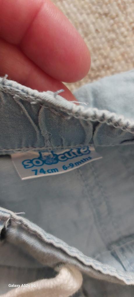 Kraťasky riflove, pepco,74