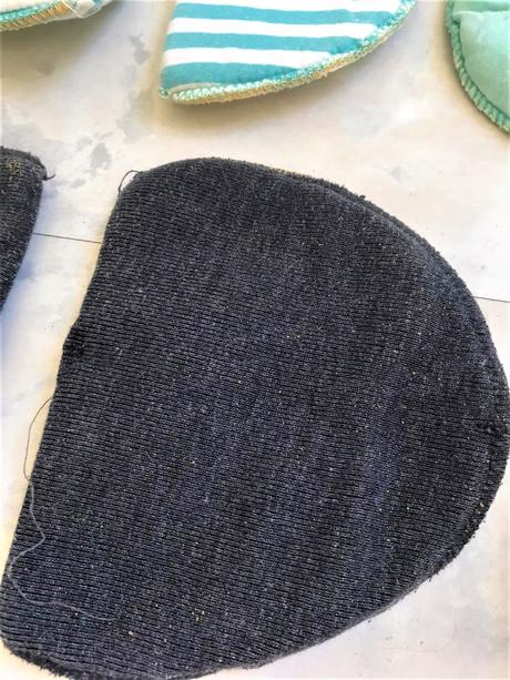 Vypchávky na plecia/ 11 párov, 