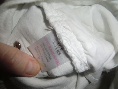 Riflové 3/4 kraťasy candy vel 134/140, 134