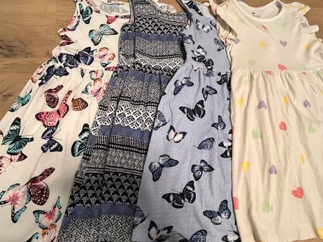 Letne saty 122/128, h&m,122