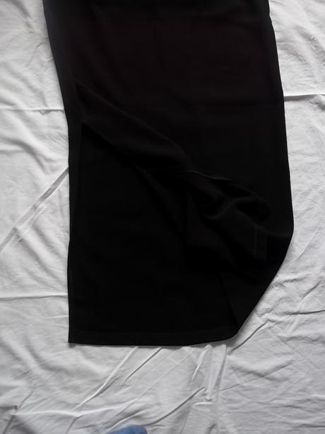 Dlhá čierna elegantná sukňa, 40